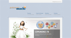 Desktop Screenshot of grafiquesmachi.com